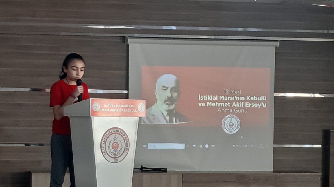 Okulumuzda, 12 Mart İstiklâl Marşının Kabulü ve Mehmet Akif Ersoy’u Anma Günü Düzenlendi