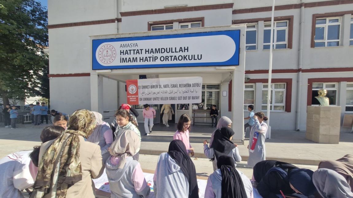 Okulumuzda Filistin Zulmüne Karşı Farkındalık Etkinlikleri Gerçekleştirildi