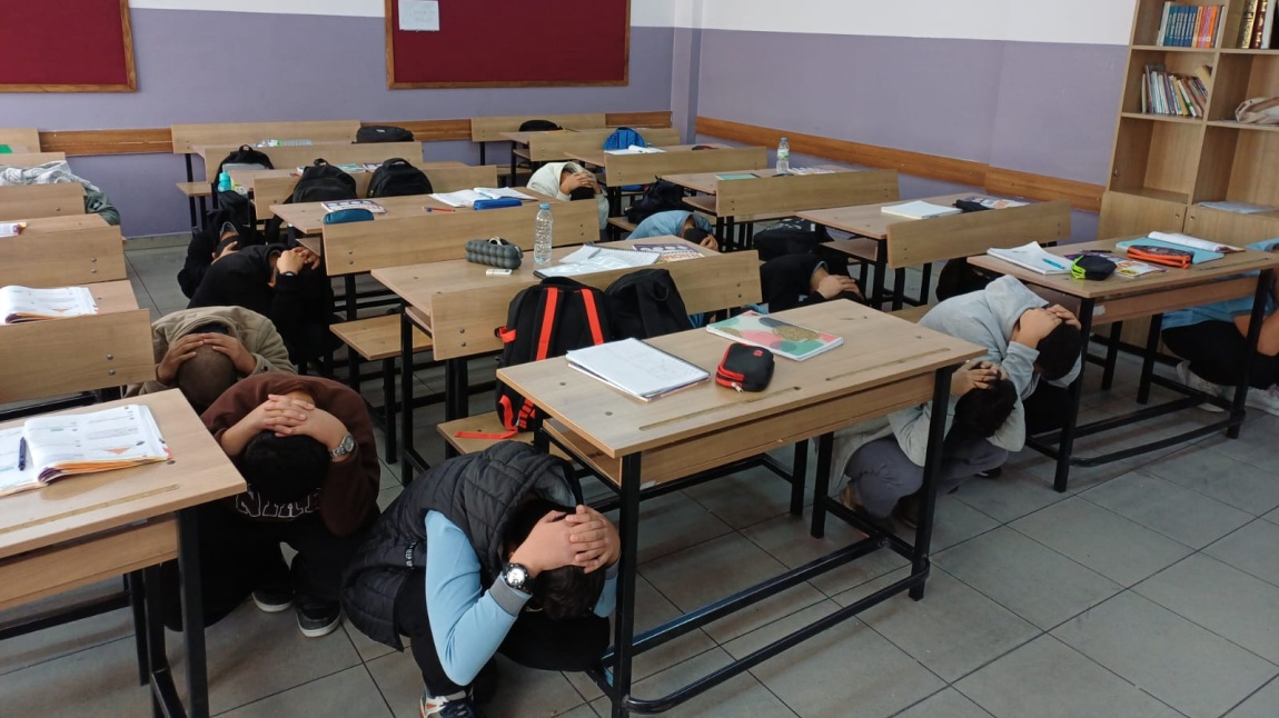 Okulumuzda Ortak Tahliye Tatbikatı Yapıldı